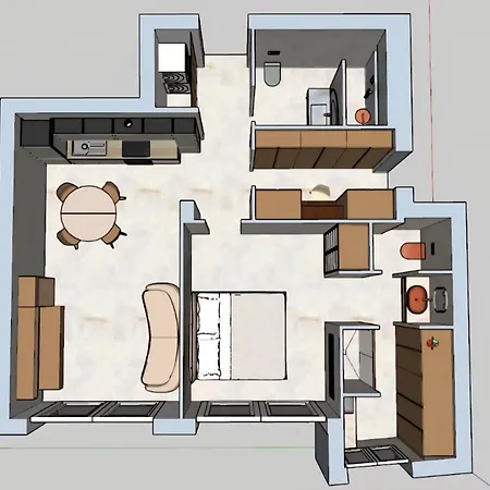 Apartman - Luxe Climatise- Vue Et Bord De -